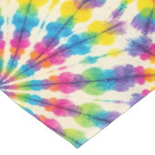Psychedelische Tie Dye | Groovy Retro Tafelkleed (Gekanteld)