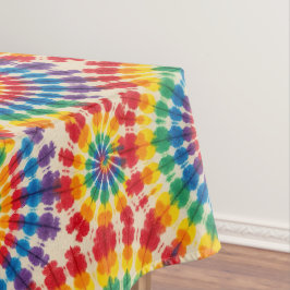 Psychedelische Tie Dye | Groovy Retro Tafelkleed