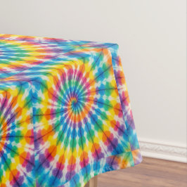 Psychedelische Tie Dye | Groovy Retro Tafelkleed