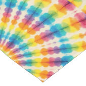 Psychedelische Tie Dye | Groovy Retro Tafelkleed (Gekanteld)