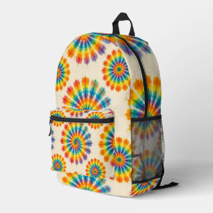 Psychedelische Tie Dye Retro Groovy Rugzak