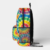 Psychedelische Tie Dye | Retro Groovy Rugzak (Rechts)