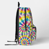 Psychedelische Tie Dye | Retro Groovy Rugzak (Links)