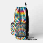 Psychedelische Tie Dye | Retro Groovy Rugzak (Rechts)