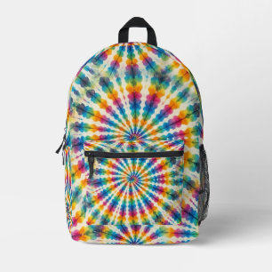 Psychedelische Tie Dye Retro Groovy Rugzak