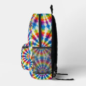 Psychedelische Tie Dye | Retro Groovy Rugzak (Rechts)