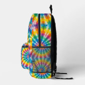 Psychedelische Tie Dye | Retro Groovy Rugzak (Rechts)