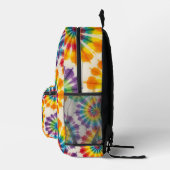 Psychedelische Tie Dye | Retro Groovy Rugzak (Rechts)