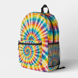 Psychedelische Tie Dye Retro Groovy Rugzak