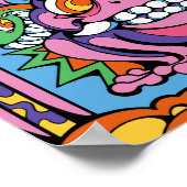 psychedelische totem poster (Hoek)