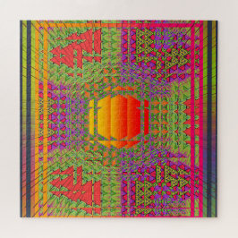 Psychedelische trilling legpuzzel