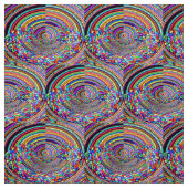 Psychedelische Trip Stof (Swatch)