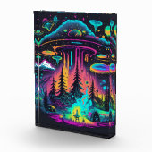 Psychedelische UFO-fantasiekunst Fotoblokken (Rechts)