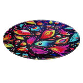 psychedelische verendroom snijplank (Hoek)