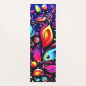 psychedelische verendroom yogamat (Achterkant)
