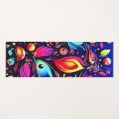 psychedelische verendroom yogamat (Voorkant (horizontaal))