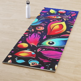psychedelische verendroom yogamat