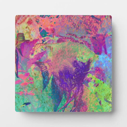 Psychedelische vis fotoplaat (Voorkant)