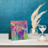 Psychedelische vis fotoplaat (Insitu)