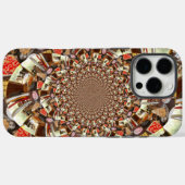 Psychedelische Visie | Aardse Bruine Tinten Abstra Case-Mate iPhone Case (Achterkant (horizontaal))