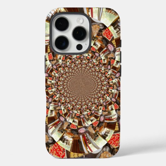 Psychedelische Visie | Aardse Bruine Tinten Abstra Case-Mate iPhone Case (Achterkant)