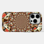 Psychedelische Visie | Aardse Bruine Tinten Abstra Case-Mate iPhone Case (Achterkant (horizontaal))
