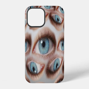 Psychedelische Visie: Abstracte Oog Illusie iPhone 12 Hoesje