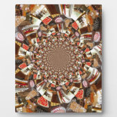 Psychedelische visie van Brown Hues Fotoplaat (Voorkant)