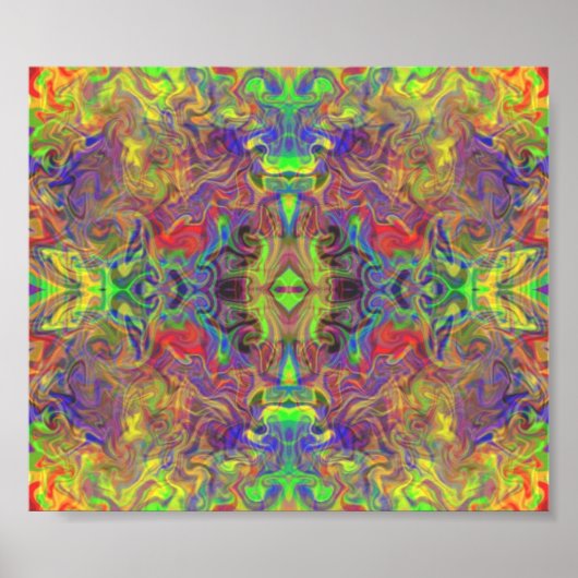 psychedelische visioenen? poster (Voorkant)