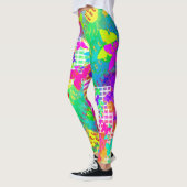 Psychedelische Vlinder Broek Leggings (Links)