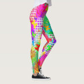 Psychedelische Vlinder Broek Leggings (Rechts)
