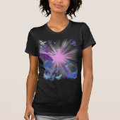 psychedelische vlinder t-shirt (Voorkant)