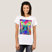 Psychedelische Vlinders T-shirt (Voorkant volledig)