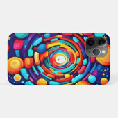 Psychedelische vortex van kleur Case-Mate iPhone case (Achterkant (horizontaal))