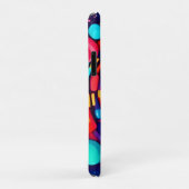 Psychedelische vortex van kleur Case-Mate iPhone case (Achterkant/rechts)