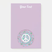 Psychedelische Vredes Post-it Notities Post-it® Notes (Voorkant)