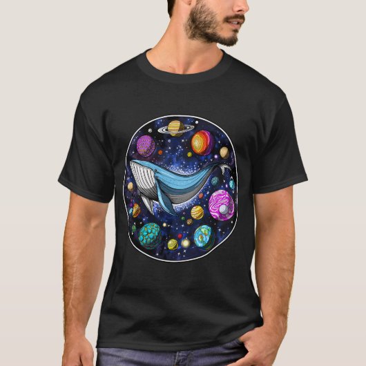 Psychedelische Walvis T-shirt (Voorkant)