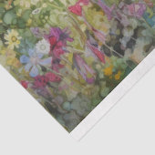 Psychedelische Waterverf Koe 2 Decoupage papier (Detail)