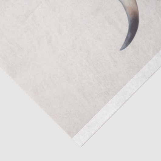 Psychedelische Waterverf Koe 3 Decoupage papier (Detail)