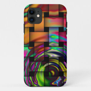 Psychedelische Weave iPhone 5 Hoesje