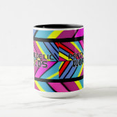 Psychedelische Werelden Mok (Midden)