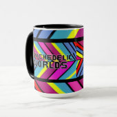 Psychedelische Werelden Mok (Voorkant links)