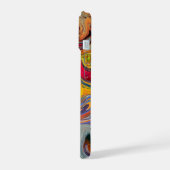 Psychedelische Wervelende Abstracte Hoes iPhone 15 Case (Linkerkant)