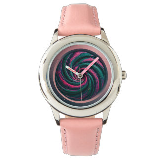 Psychedelische werveling 2 horloge
