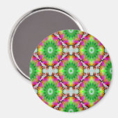 Psychedelische zaagbladen.. magneet (Voorkant / Achterkant)