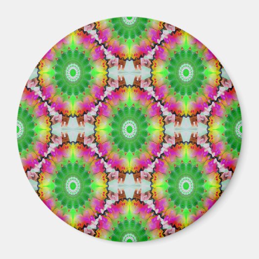 Psychedelische zaagbladen.. magneet (Voorkant)