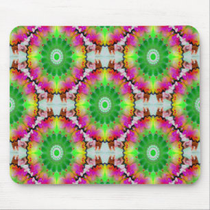 Psychedelische zaagbladen.. muismat