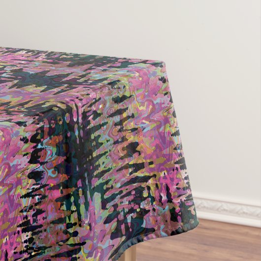 psychedelische zigzag tafelkleed (Voorbeeld)