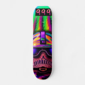 psychedelische zombie 999 skateboard (Voorkant)