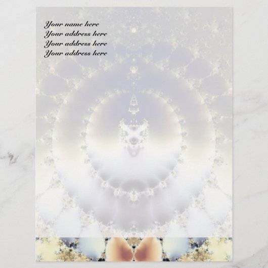 Psychedelische Zon Briefhoofd Ontwerp (Voorkant)